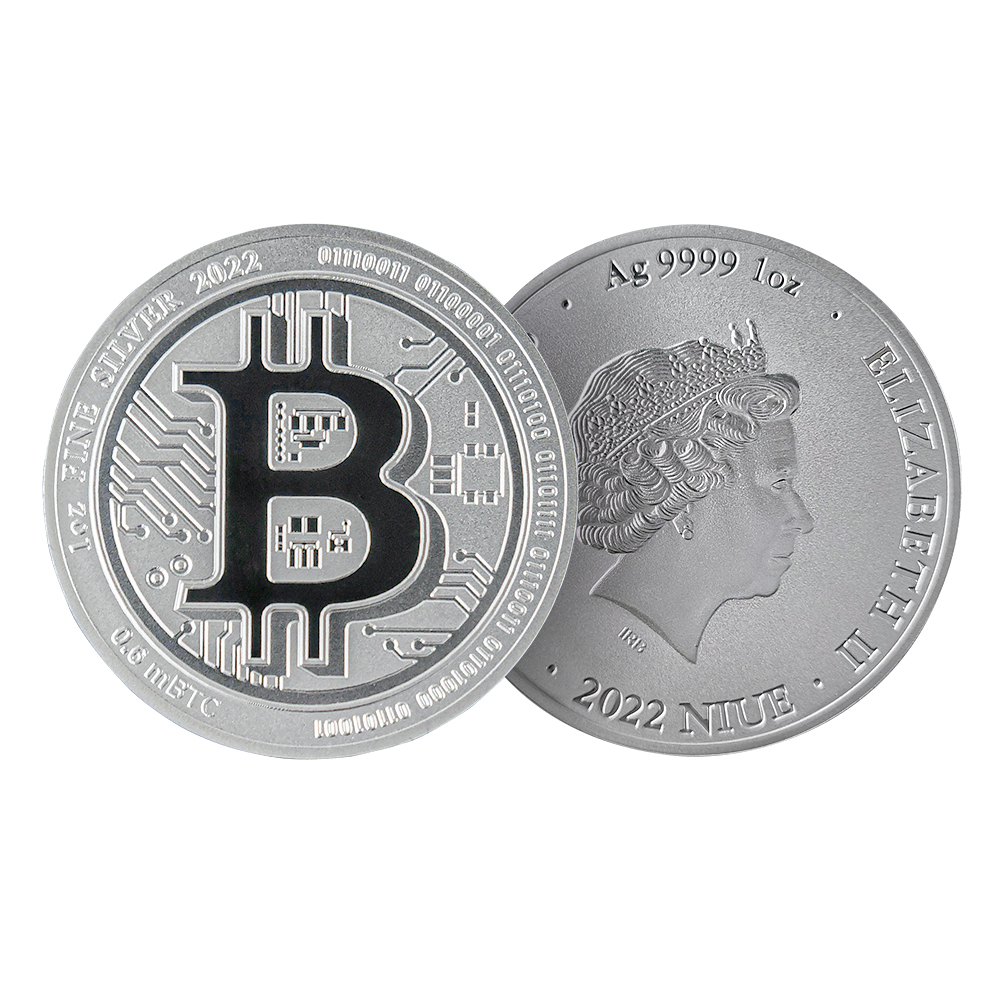 2022 실버 비트코인 1oz NIUE $2
